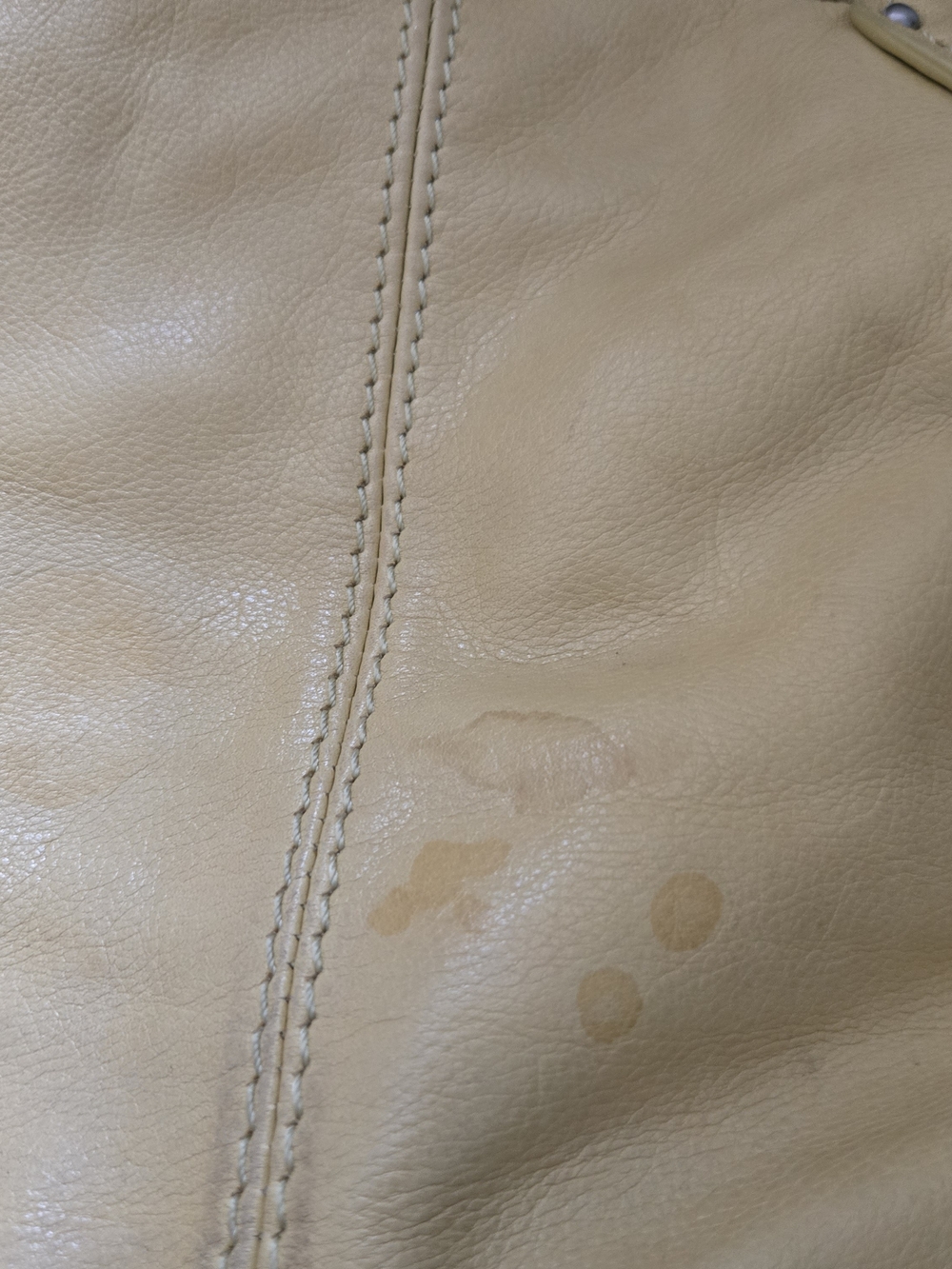 Marc Jacobs Pale Yellow Leather Satchel - Picture 6 of 6